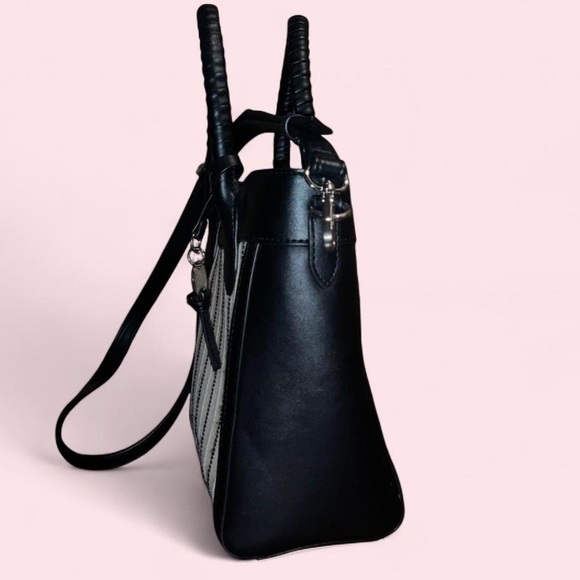 Nine West Black and Cream Women's Bag - Picture 5 of 9